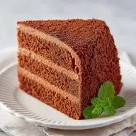 Chocolate Velvet Sponge Cake in 40 Minutes