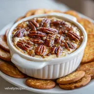 Pecan Pie Dip Recipe with Cream Cheese in 15 Min