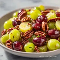 Grape Salad with Pecans in 20 Minutes