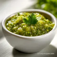 Creamy Tomatillo Avocado Salsa Verde Recipe in 20 Minutes