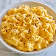 Creamy Velvet Breakfast Eggs in 6 Minutes
