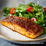 Crispy Bang Bang Salmon with Spicy Glaze