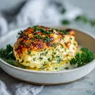 Easy Baked Ricotta Chicken for 4 Servings
