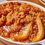 Pear Crisp with Almond Flour