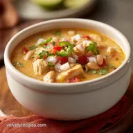 White Chicken Chili: Creamy and Low Carb