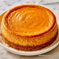 NoBake Pumpkin Cheesecake: Creamy