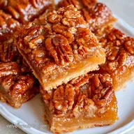 Pecan Pie Bars with Shortbread Crust