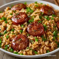 One-Pot Dirty Rice with Andouille Sausage