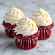 Red Velvet Cupcakes Cream Cheese for 12