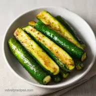 Roasted Zucchini Recipe in 25 Minutes with Crispy Parmesan