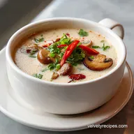 Slow Cooker Tom Kha Soup: Silky Broth
