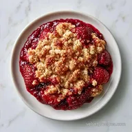 Strawberry Crisp in 45 Minutes
