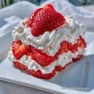 Summer Strawberry Icebox Cake: Creamy