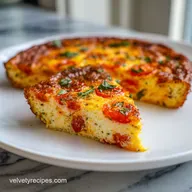 Tomato Basil Quiche for 6 Servings