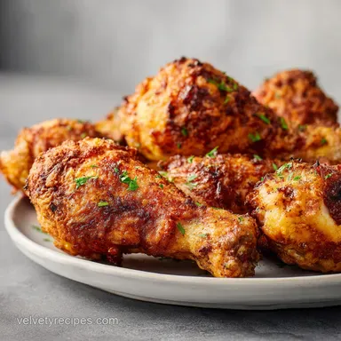 Air Fryer Chicken Legs: Crispy Drumsticks in 30 Minutes Recipe Card
