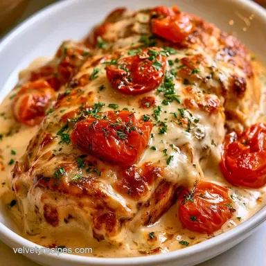 Boursin Baked Chicken for 4 Servings Recipe Card
