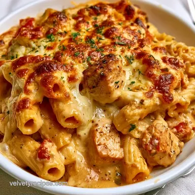 Boursin Chicken Baked Ziti in 40 Minutes Recipe Card