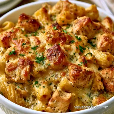 Boursin Chicken Baked Ziti in 40 Minutes