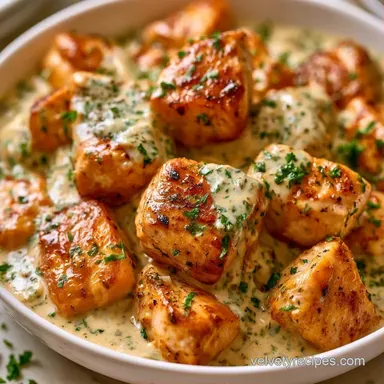 Boursin Chicken Casserole One-Pot Recipe Card