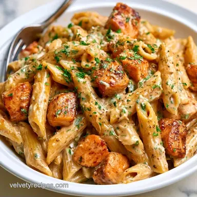 Boursin Chicken Pasta in 30 Minutes Recipe Card
