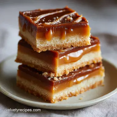 Turtle Bars with Condensed Milk Recipe Recipe Card