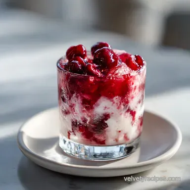 Cherry White Russian Recipe in 3 Minutes Recipe Card