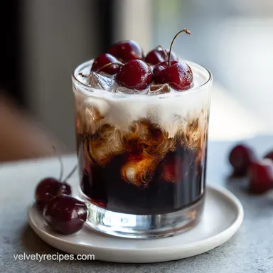 Cherry White Russian Recipe in 3 Minutes