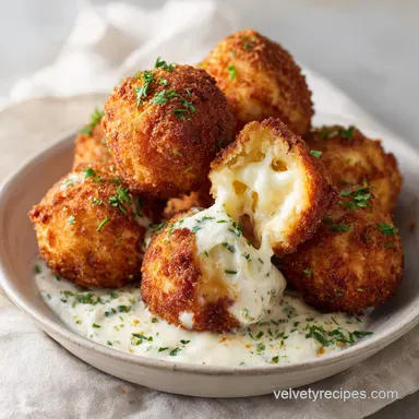 Fried Cheese Bites Recipe for 10 Servings