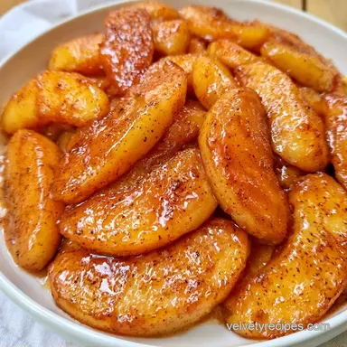 Cinnamon Apple Pie for 8 Slices Recipe Card