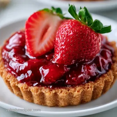 Easy Frozen Strawberry Pie for 12 Servings