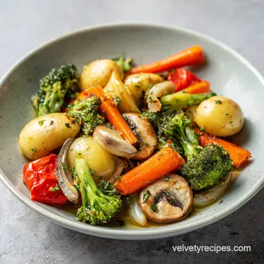Sauteed Vegetables: A Crispy 17-Minute Side Dish for 4 Servings