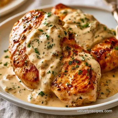 Easy Slow Cooker Boursin Chicken for 4