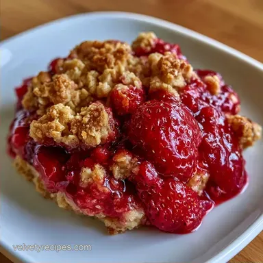 Frozen Strawberry Crisp Recipe for 9
