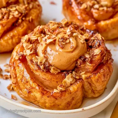 Baked Apples with Oats for 4 Servings
