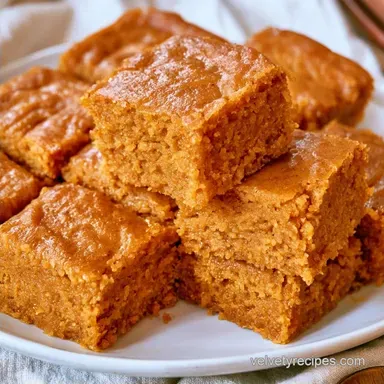 Pumpkin Spice Dessert for 8 Squares