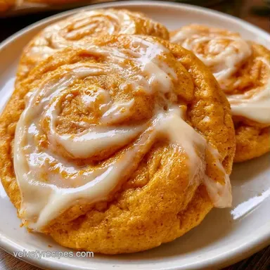 Iced Pumpkin Cookies in 32 Minutes Recipe Card