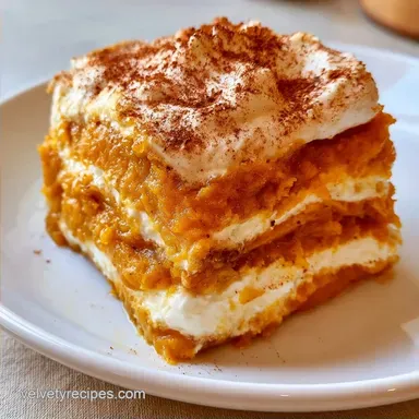 Make-Ahead Pumpkin Tiramisu
