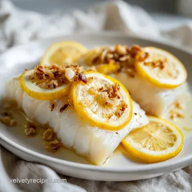 Mediterranean Baked Cod in 30 Minutes