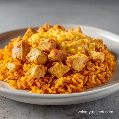 Mexican Chicken Rice: One-Pot Recipe Card
