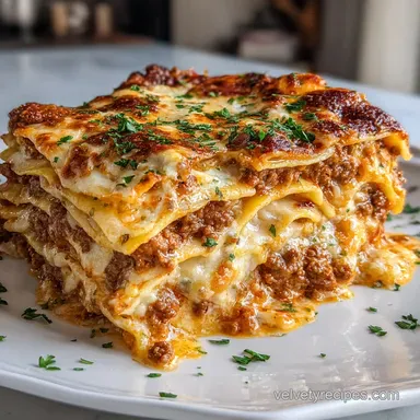 Million Dollar Lasagna: Make-Ahead Baked