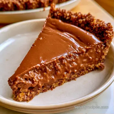 Nobake Dessert With Chocolate in 20 Min Recipe Card