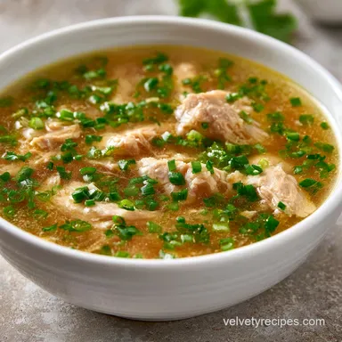 Nourishing Jamaican Chicken Soup for 6 Recipe Card