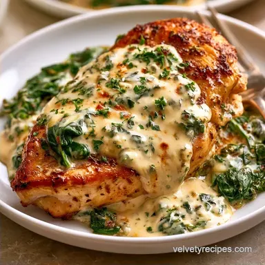 Ovenbaked Chicken with Boursin Cheese (6)