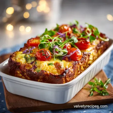 Low Carb Meatloaf Paleo Gluten Free with Caramelized Glaze Recipe Card