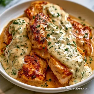Pan-Seared Boursin Chicken for 4 Servings