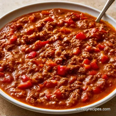 Pumpkin Chili Recipe with Beef Recipe Card