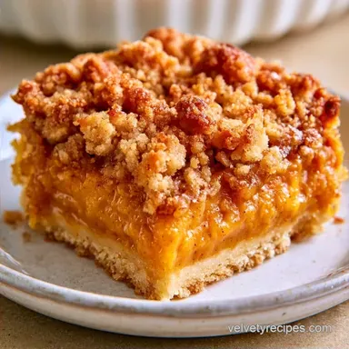 Pumpkin Crisp with Evaporated Milk