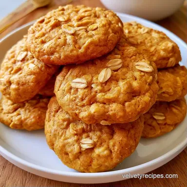 Pumpkin Oatmeal Cookies in 22 Minutes Recipe Card