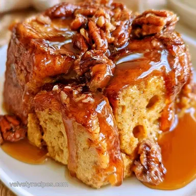 Pumpkin Pie Bread Pudding in 75 Minutes