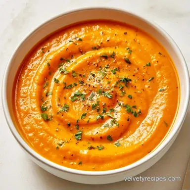 Pumpkin Soup From a Pumpkin (8 Servings) Recipe Card